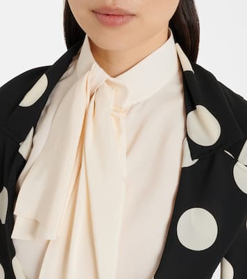 Blazer aus Georgette | Junya Watanabe