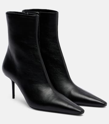 Ashley leather ankle boots | Saint Laurent
