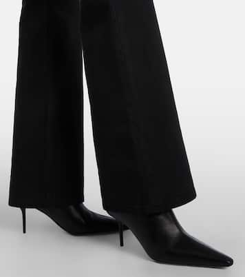 Ashley leather ankle boots | Saint Laurent