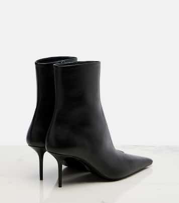 Ashley leather ankle boots | Saint Laurent