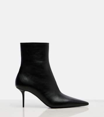 Ashley leather ankle boots | Saint Laurent