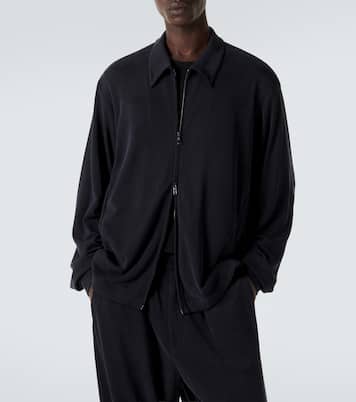 Zip-up blouson jacket | Giorgio Armani