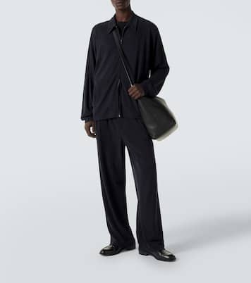 Zip-up blouson jacket | Giorgio Armani