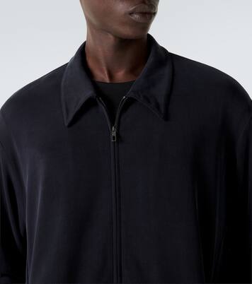 Zip-up blouson jacket | Giorgio Armani