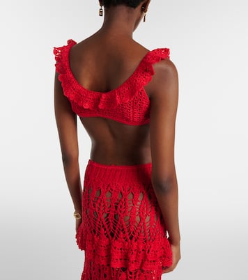 Crochet cotton bra top | Anna Kosturova