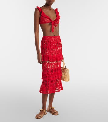 Crochet cotton bra top | Anna Kosturova