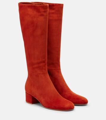 Joelle suede knee-high boots | Gianvito Rossi