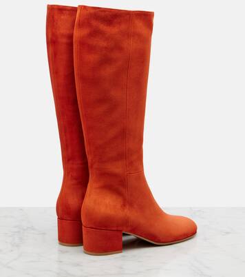 Joelle suede knee-high boots | Gianvito Rossi