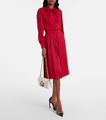Dyonisus Medium leather shoulder bag | Gucci