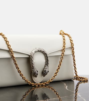 Dyonisus Medium leather shoulder bag | Gucci