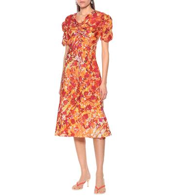 Robe imprimée en soie | Marni