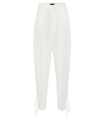 Pantalon carotte Racomi en crêpe | Isabel Marant