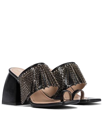 Verzierte Sandalen Bulla Preston aus Leder | Nodaleto