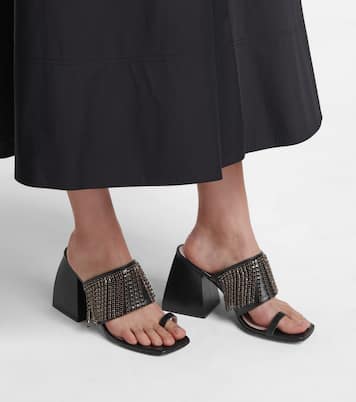 Verzierte Sandalen Bulla Preston aus Leder | Nodaleto