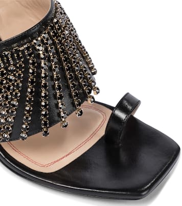 Verzierte Sandalen Bulla Preston aus Leder | Nodaleto