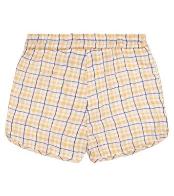 Dana checked chiffon shorts | Paade Mode