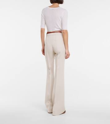 Pantalon Perez à taille haute en laine | Gabriela Hearst