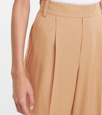 Pantalon coupe droite à taille haute | Vince