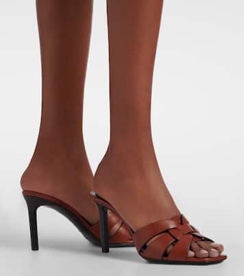 Pantoletten Tribute 85 aus Leder | Saint Laurent