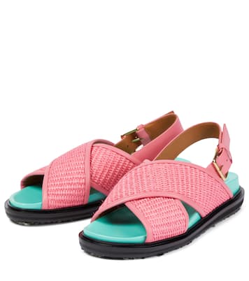 Fussbett raffia sandals | Marni