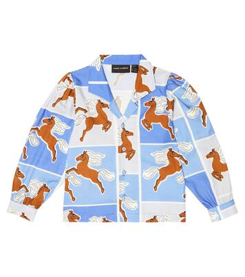 Printed cotton shirt | Mini Rodini