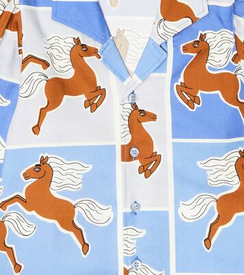 Printed cotton shirt | Mini Rodini