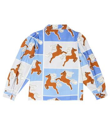 Printed cotton shirt | Mini Rodini