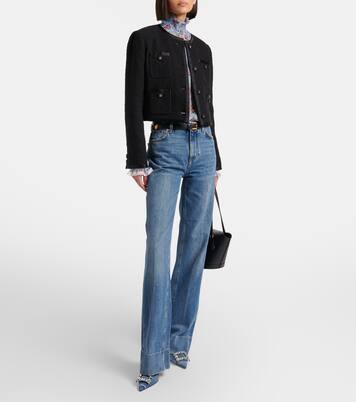 Salones de denim adornados | Dolce&Gabbana