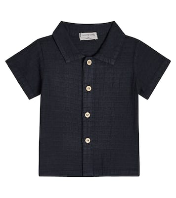 Bebé - camisa David de crepé de algodón | 1 + in the Family