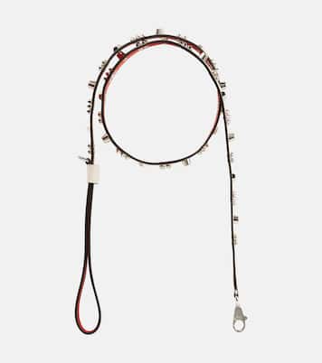 Loubileash spiked leather dog leash | Christian Louboutin