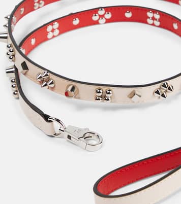 Loubileash spiked leather dog leash | Christian Louboutin