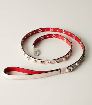 Loubileash spiked leather dog leash | Christian Louboutin