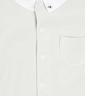 Baby Tilouan cotton velvet onesie | Bonpoint