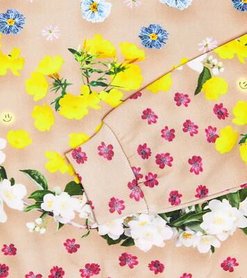Sweat-shirt Maxi en coton à fleurs | Molo