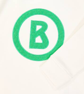 Logo cotton-blend jersey hoodie | Bogner Kids