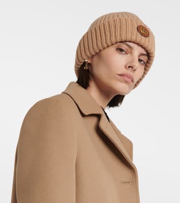 Double G wool and cashmere beanie | Gucci