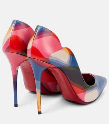 Escarpins Hot Chick 100 imprimés en cuir | Christian Louboutin