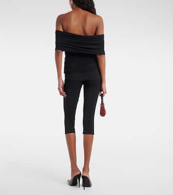 Off-Shoulder-Top aus Jersey | Magda Butrym