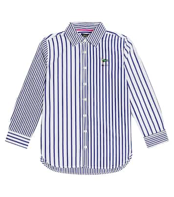 Striped cotton poplin shirt | Polo Ralph Lauren Kids