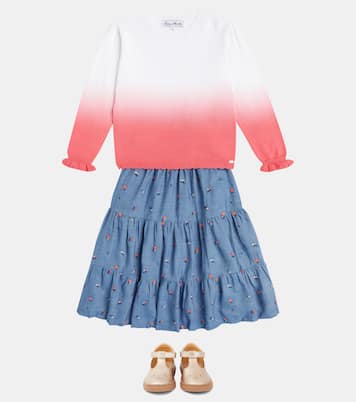 Trix Salome metallic leather sandals | Pom d'Api