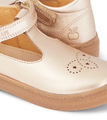 Trix Salome metallic leather sandals | Pom d'Api