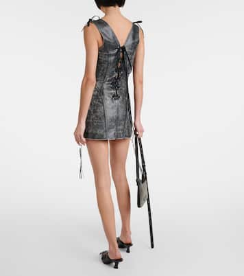 Robe Nihil en cuir | KNWLS