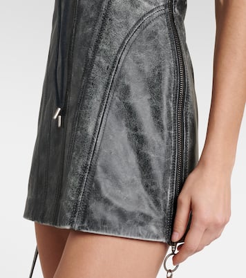 Robe Nihil en cuir | KNWLS