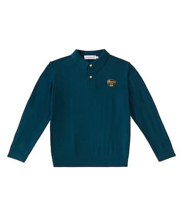 Darius wool polo sweater | Bonpoint