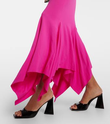 Robe midi asymétrique | The Attico