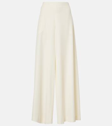 Dela wool wide-leg pants | The Row