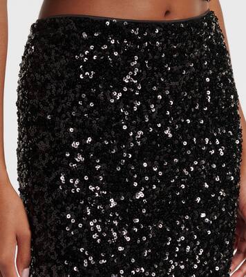 Midirock mit Pailletten | Rotate