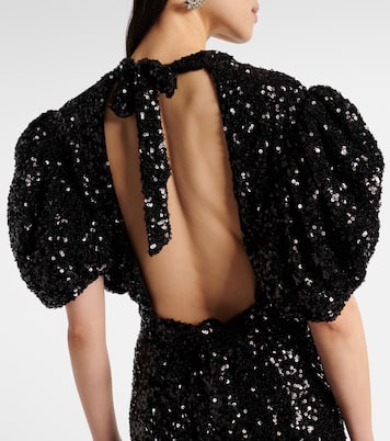 Robe midi à sequins | Rotate
