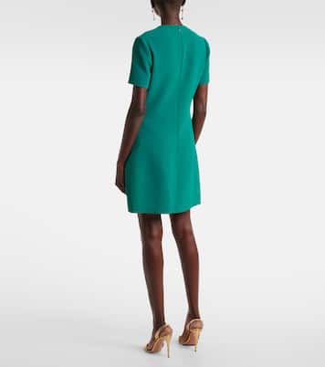 Verziertes Minikleid aus Cady | Elie Saab