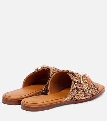 Irme raffia slides | Clergerie